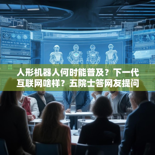 人形机器人何时能普及？下一代互联网啥样？五院士答网友提问