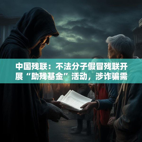 中国残联：不法分子假冒残联开展“助残基金”活动，涉诈骗需警惕