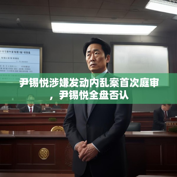 尹锡悦涉嫌发动内乱案首次庭审，尹锡悦全盘否认