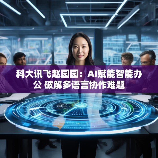 科大讯飞赵园园：AI赋能智能办公 破解多语言协作难题