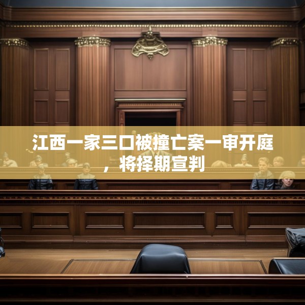 江西一家三口被撞亡案一审开庭，将择期宣判