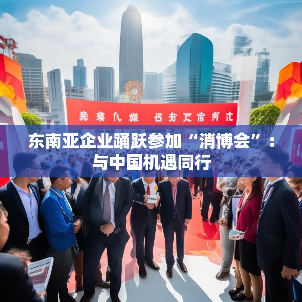 东南亚企业踊跃参加“消博会”：与中国机遇同行