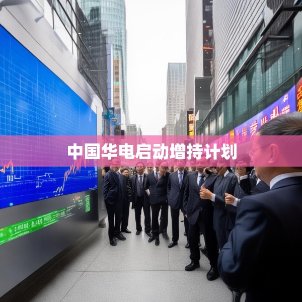 中国华电启动增持计划