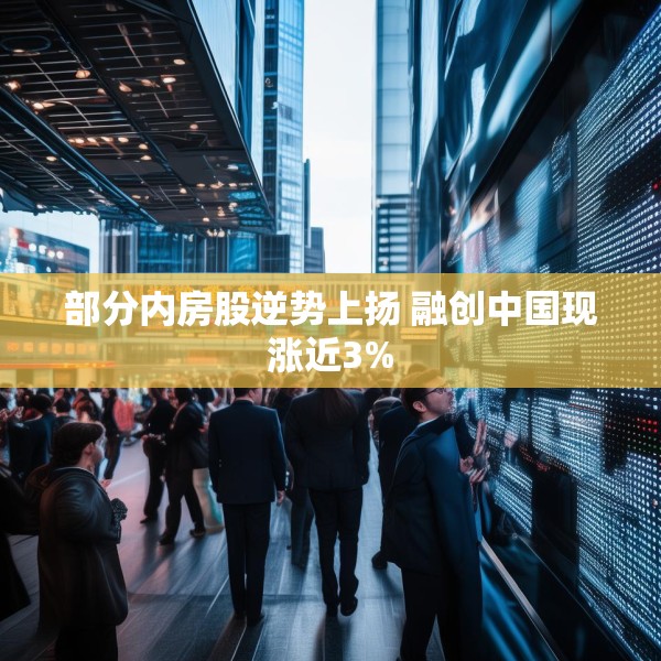 部分内房股逆势上扬 融创中国现涨近3%