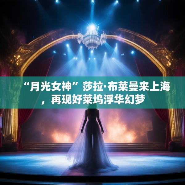 “月光女神”莎拉·布莱曼来上海，再现好莱坞浮华幻梦