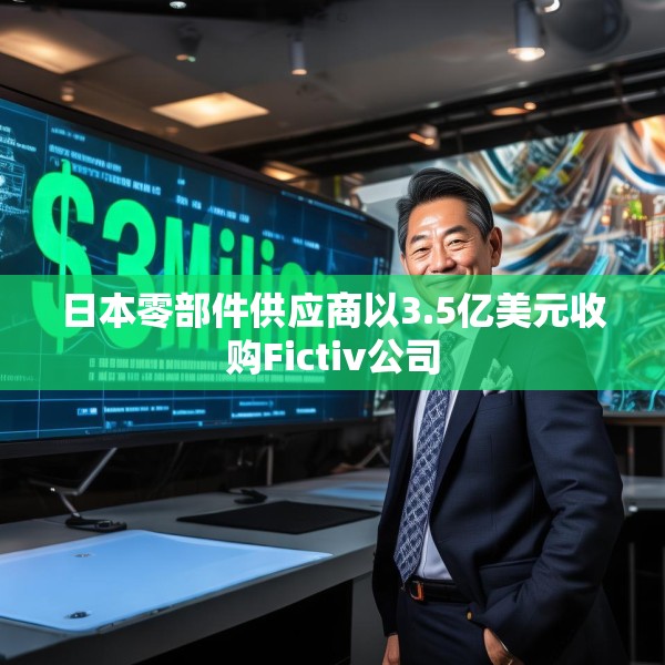 日本零部件供应商以3.5亿美元收购Fictiv公司