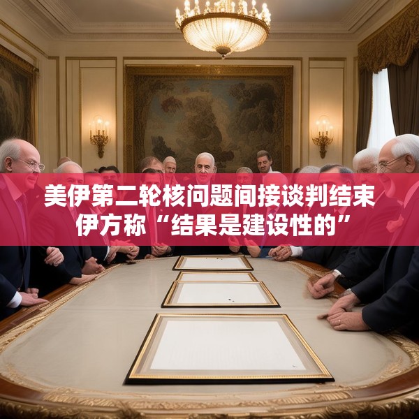 美伊第二轮核问题间接谈判结束 伊方称“结果是建设性的”