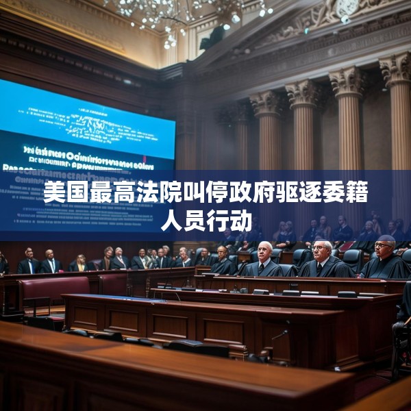 美国最高法院叫停政府驱逐委籍人员行动