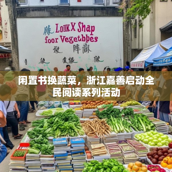 闲置书换蔬菜，浙江嘉善启动全民阅读系列活动