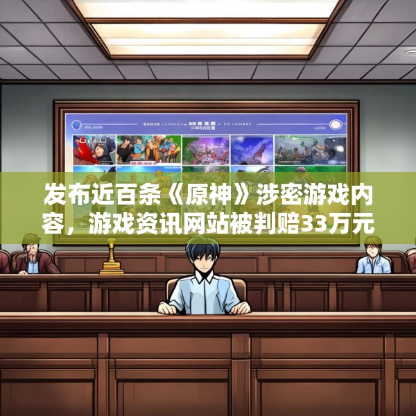 发布近百条《原神》涉密游戏内容，游戏资讯网站被判赔33万元