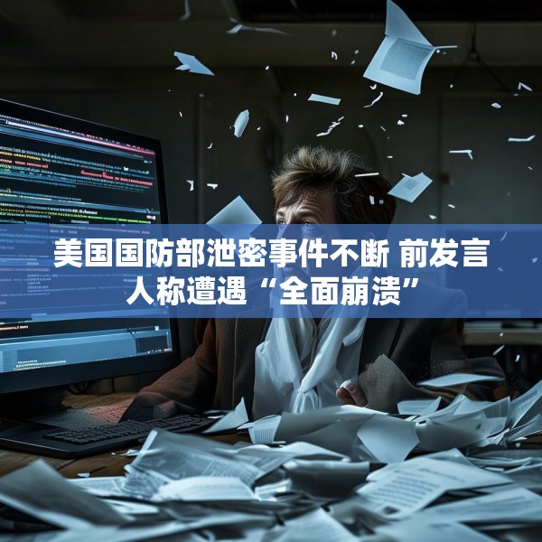 美国国防部泄密事件不断 前发言人称遭遇“全面崩溃”