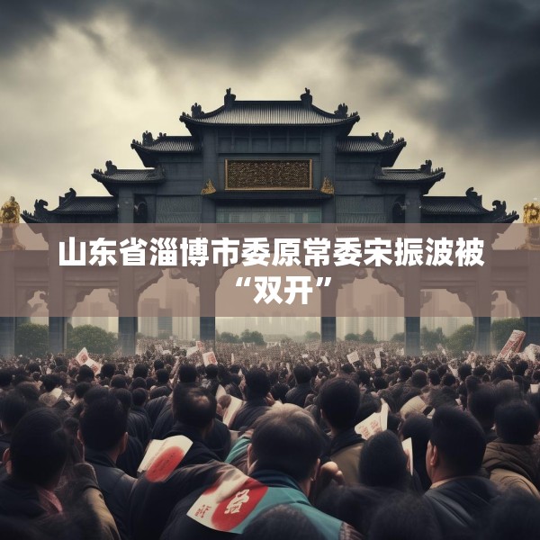 山东省淄博市委原常委宋振波被“双开”
