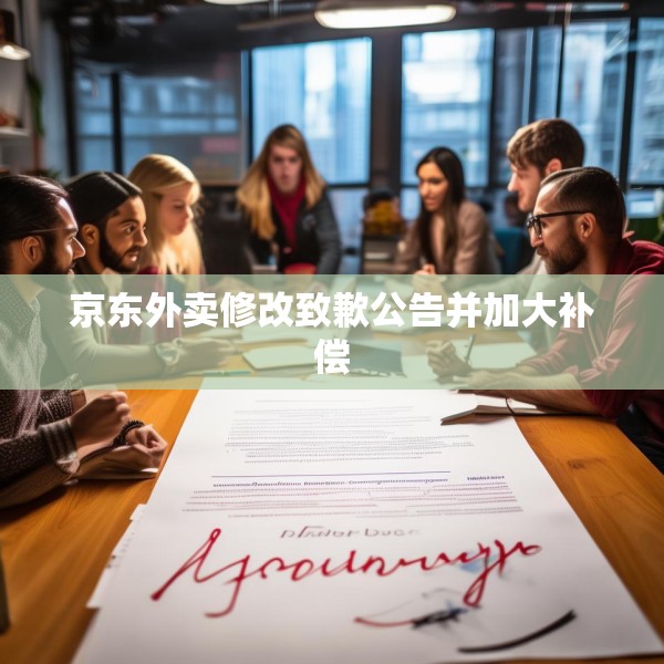 京东外卖修改致歉公告并加大补偿