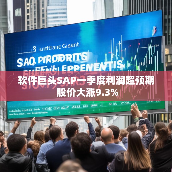 软件巨头SAP一季度利润超预期 股价大涨9.3%