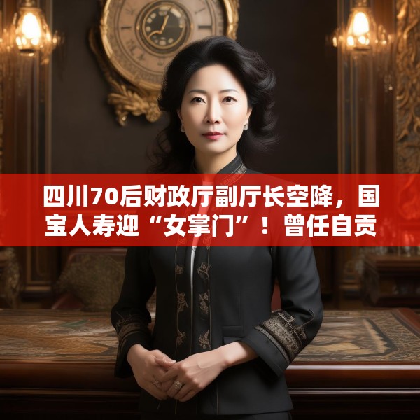 四川70后财政厅副厅长空降，国宝人寿迎“女掌门”！曾任自贡副市长四年