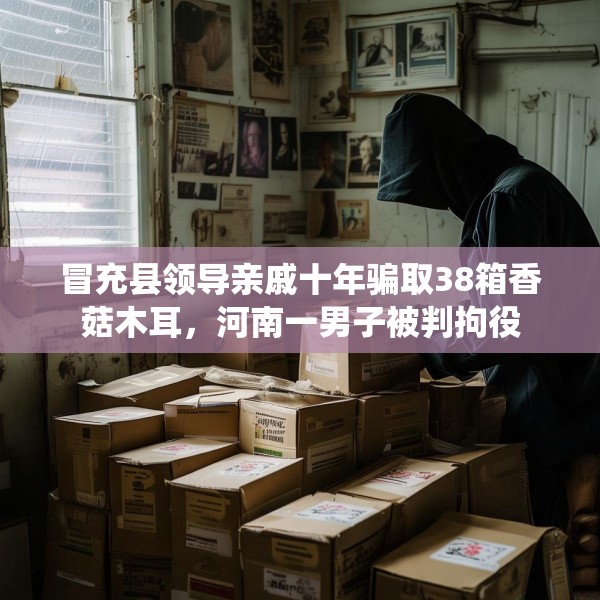 冒充县领导亲戚十年骗取38箱香菇木耳，河南一男子被判拘役