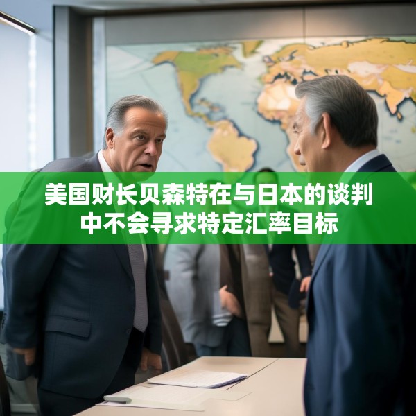 美国财长贝森特在与日本的谈判中不会寻求特定汇率目标