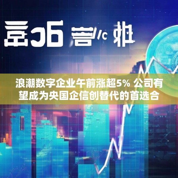 浪潮数字企业午前涨超5% 公司有望成为央国企信创替代的首选合作伙伴