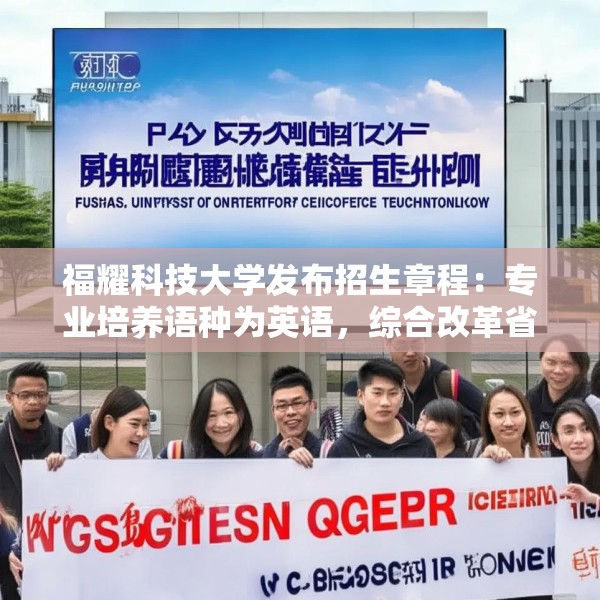福耀科技大学发布招生章程：专业培养语种为英语，综合改革省份选考需含物化