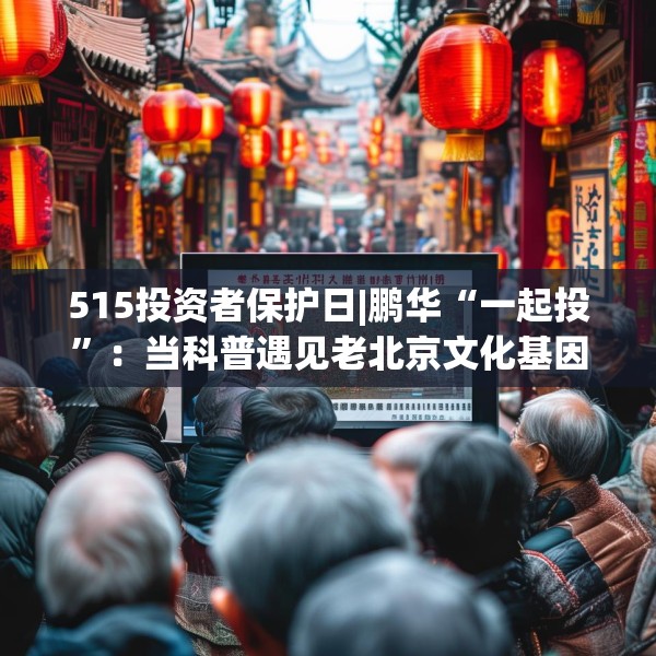 515投资者保护日|鹏华“一起投”：当科普遇见老北京文化基因，鹏华推出“银发护卫队”老年反诈视频新范式！