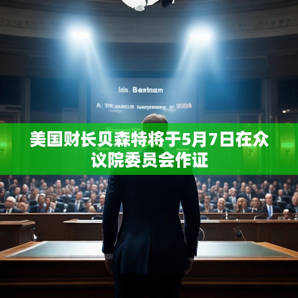 美国财长贝森特将于5月7日在众议院委员会作证