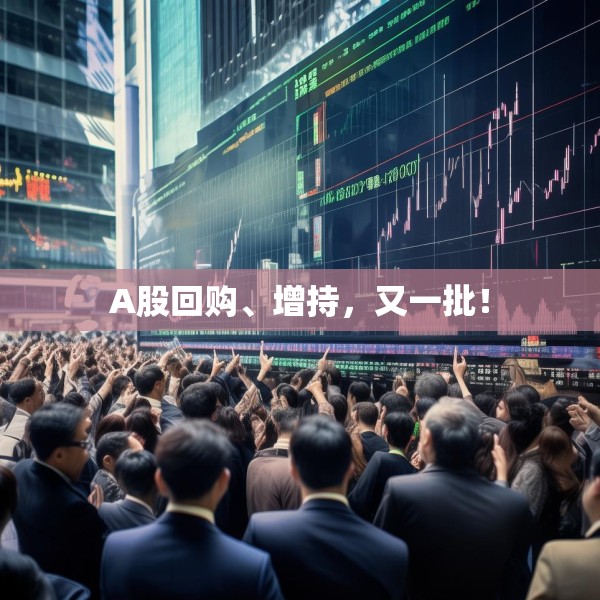 A股回购、增持，又一批！