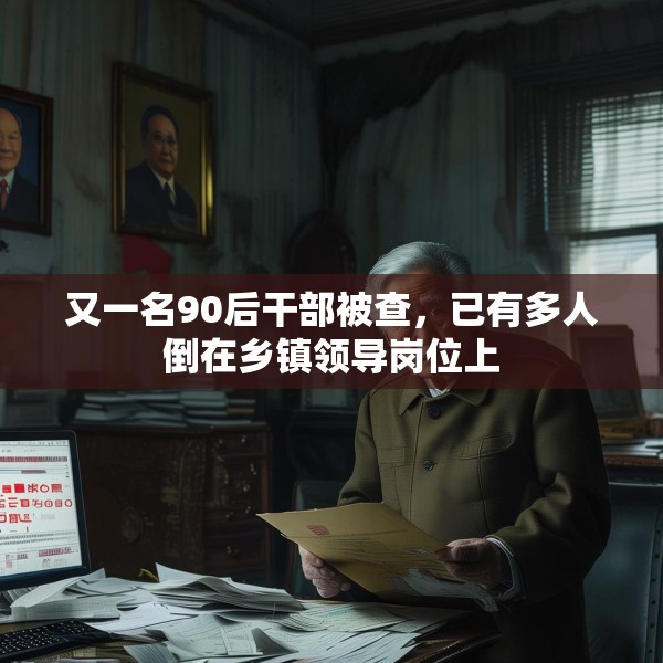 又一名90后干部被查，已有多人倒在乡镇领导岗位上