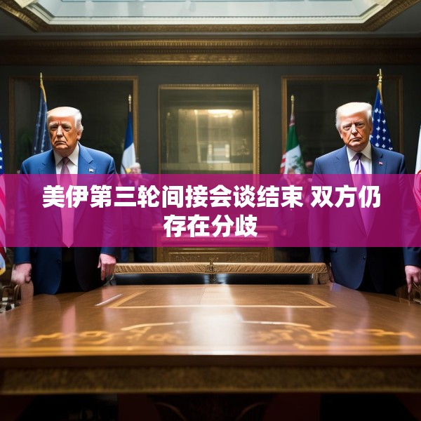 美伊第三轮间接会谈结束 双方仍存在分歧