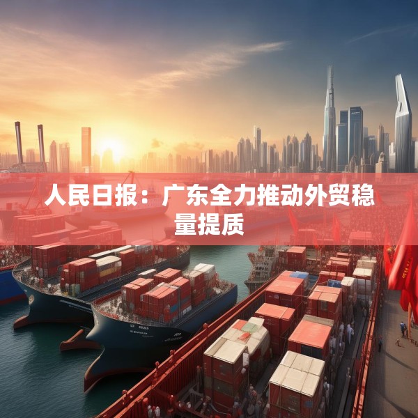 人民日报：广东全力推动外贸稳量提质