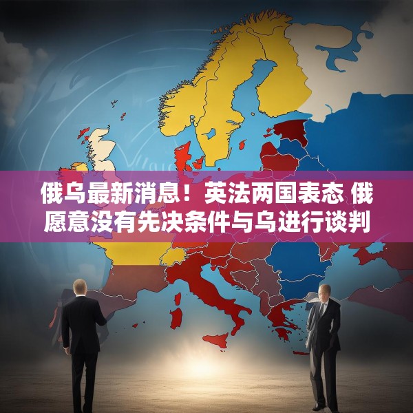 俄乌最新消息！英法两国表态 俄愿意没有先决条件与乌进行谈判