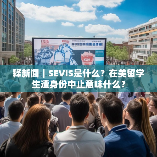 释新闻｜SEVIS是什么？在美留学生遭身份中止意味什么？