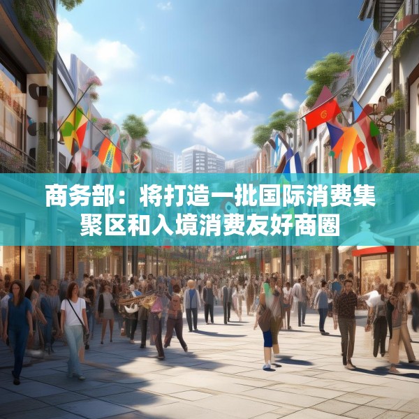 商务部：将打造一批国际消费集聚区和入境消费友好商圈