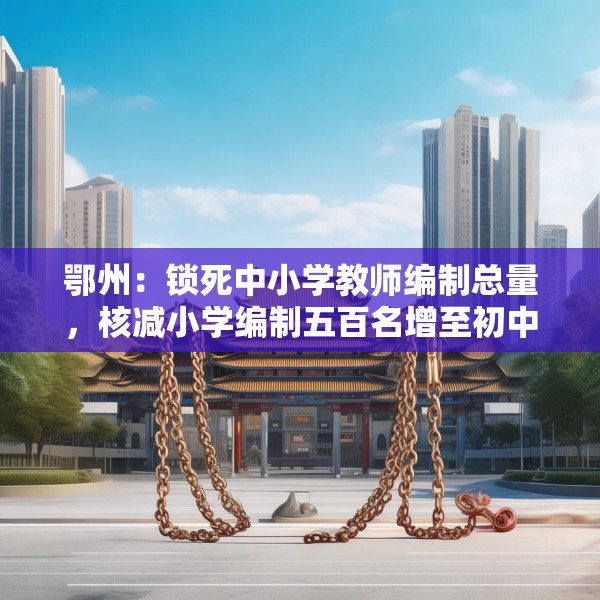 鄂州：锁死中小学教师编制总量，核减小学编制五百名增至初中