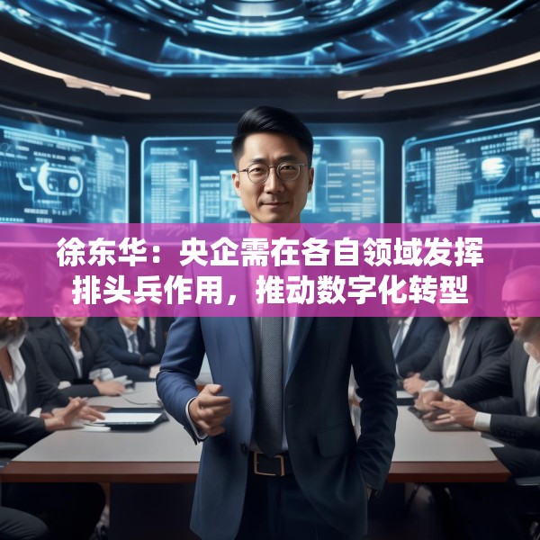 徐东华：央企需在各自领域发挥排头兵作用，推动数字化转型
