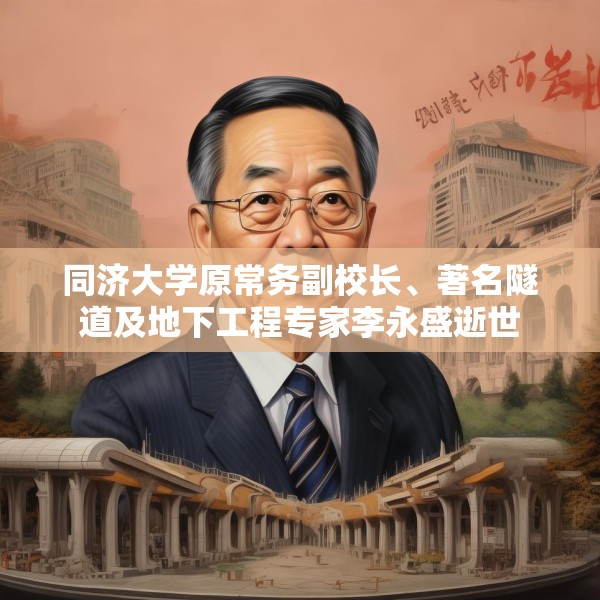 同济大学原常务副校长、著名隧道及地下工程专家李永盛逝世