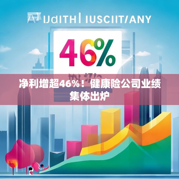 净利增超46%！健康险公司业绩集体出炉