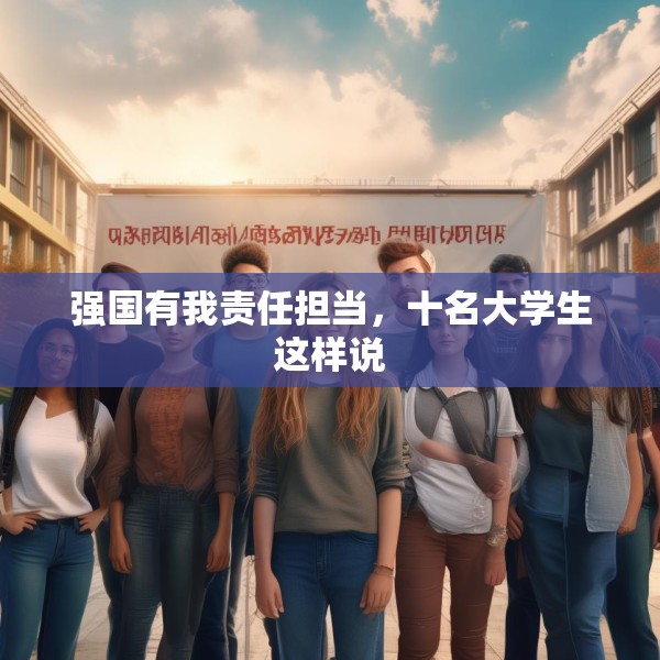 强国有我责任担当，十名大学生这样说
