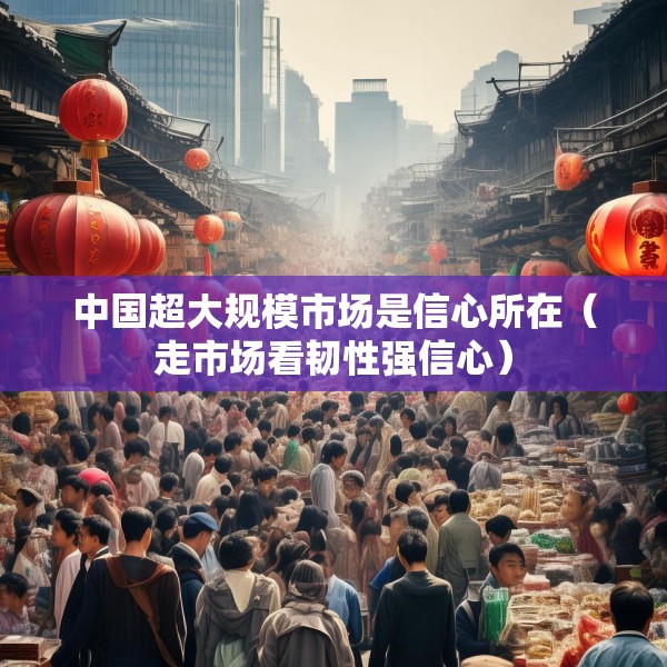 中国超大规模市场是信心所在（走市场看韧性强信心）