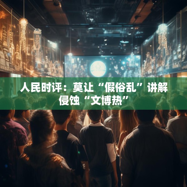 人民时评：莫让“假俗乱”讲解侵蚀“文博热”