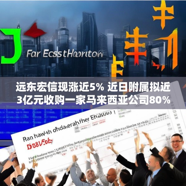 远东宏信现涨近5% 近日附属拟近3亿元收购一家马来西亚公司80%股权