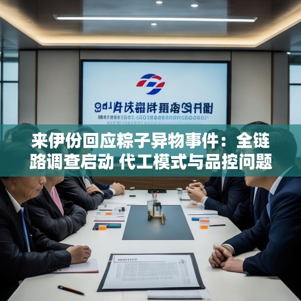 来伊份回应粽子异物事件：全链路调查启动 代工模式与品控问题再受关注
