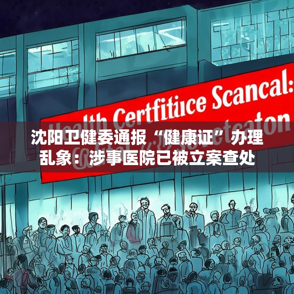 沈阳卫健委通报“健康证”办理乱象：涉事医院已被立案查处