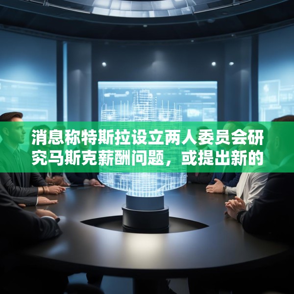 消息称特斯拉设立两人委员会研究马斯克薪酬问题，或提出新的股票期权方案