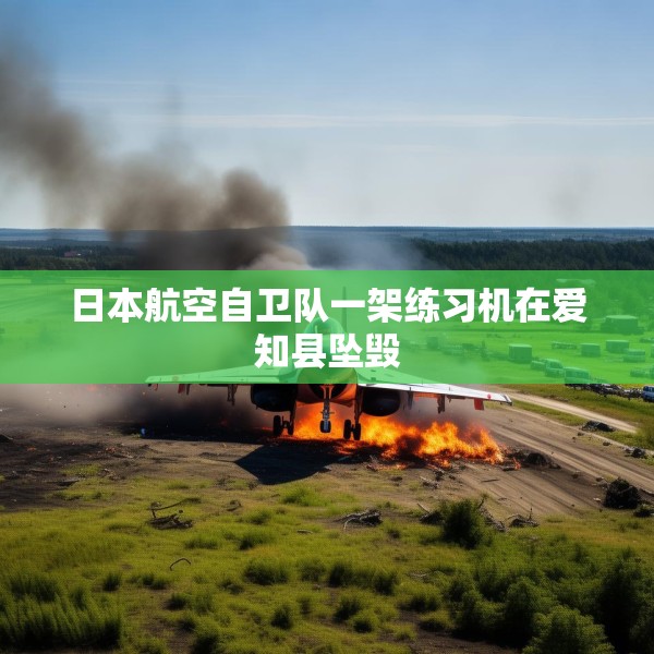 日本航空自卫队一架练习机在爱知县坠毁