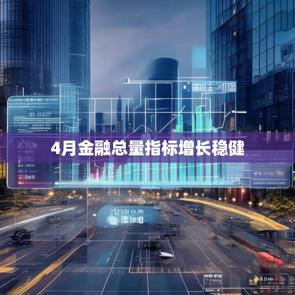 4月金融总量指标增长稳健