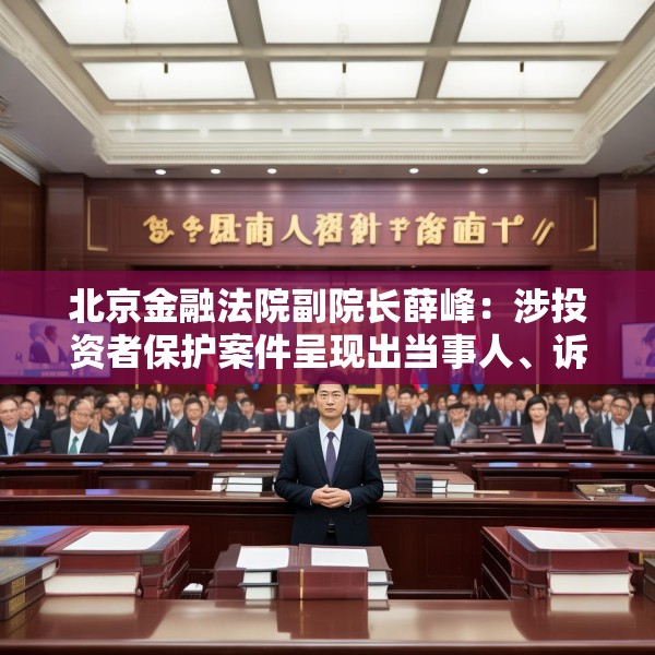 北京金融法院副院长薛峰：涉投资者保护案件呈现出当事人、诉讼请求多元化等特点