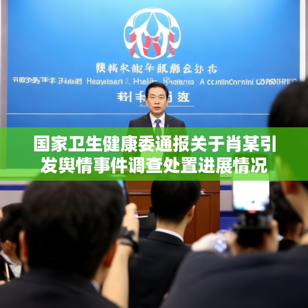 国家卫生健康委通报关于肖某引发舆情事件调查处置进展情况