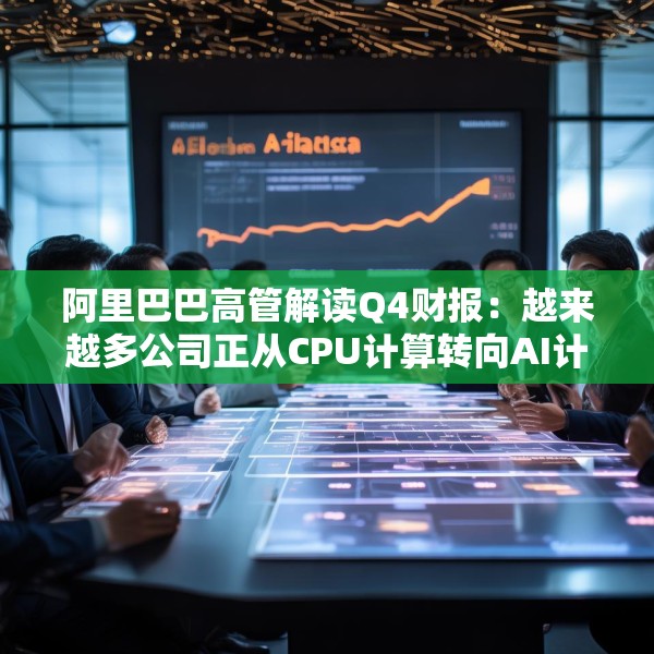 阿里巴巴高管解读Q4财报：越来越多公司正从CPU计算转向AI计算