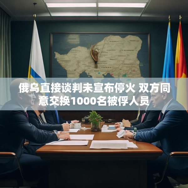 俄乌直接谈判未宣布停火 双方同意交换1000名被俘人员