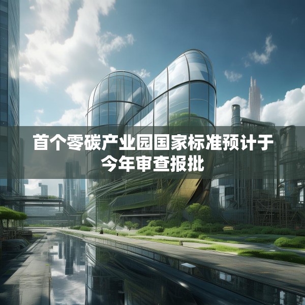 首个零碳产业园国家标准预计于今年审查报批